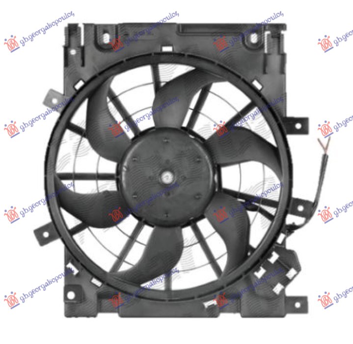 VENTILATOR KLIME KOMPLET BENZIN/DIZEL (3 PIN)