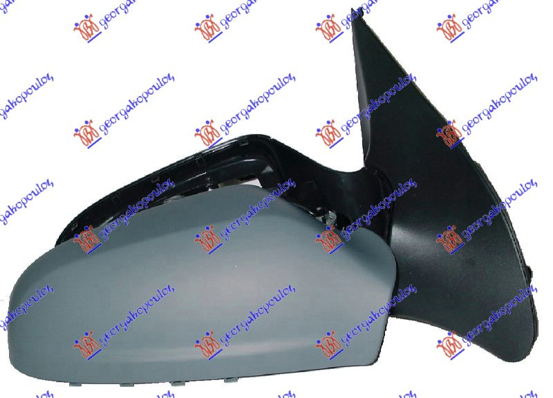 RETROVIZOR ELEKTRICNI SA GREJACEM PM 5 VRATA (A KVALITET) (KONVEKSNO STAKLO) - DESNO