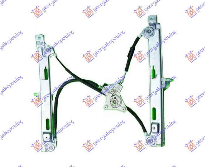 PODIZAC PREDNJEG PROZORA ELEKTRICNI (BEZ MOTORA) - DESNO