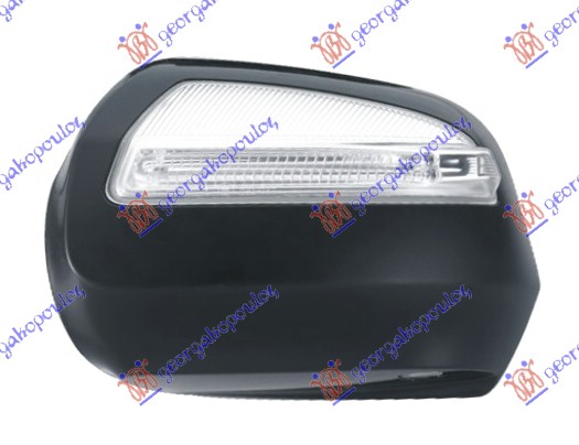 POKLOPAC RETROVIZORA (LED MIGAVAC) (SVETLO) 08- - LEVO