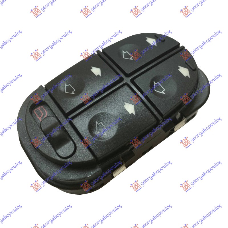 PREKIDAC U PREDNJIM VRATIMA (4 TASTERA) (12 PIN) - LEVO