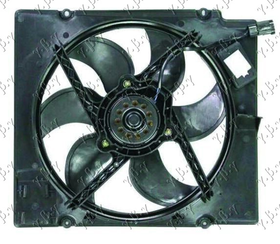 VENTILATOR KOMPLET (+A/C) 1.4-1.6 BENZIN