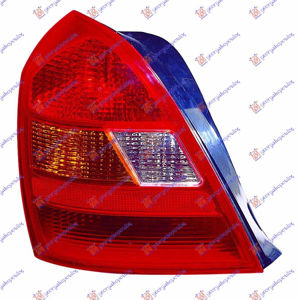 STOP LAMPA 4 VRATA (DEPO) - LEVO