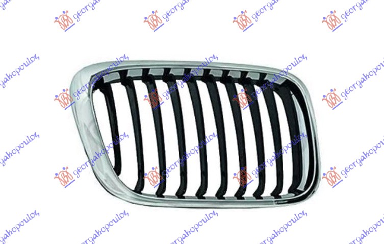 PVC MASKA HROM/CRNA - DESNO