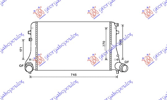 HLAD.INTERC.2.0TDi(615x398x32)CJAA 138PS