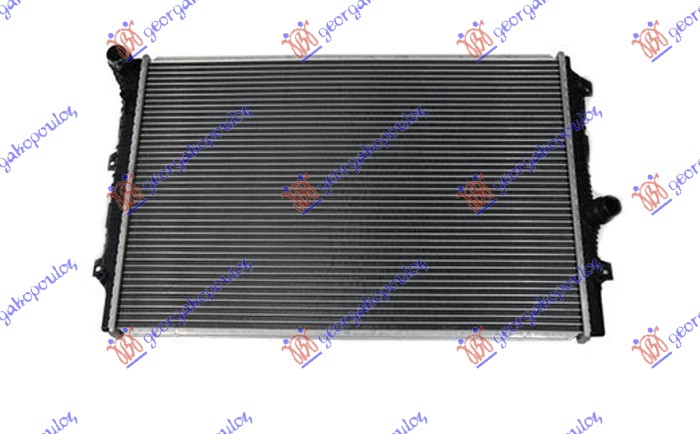 HLADNJAK MOTORA 1.4/2.0 Tsi-TFSi BENZIN / 2.0 TDi DIZEL (650x445) (NRF)