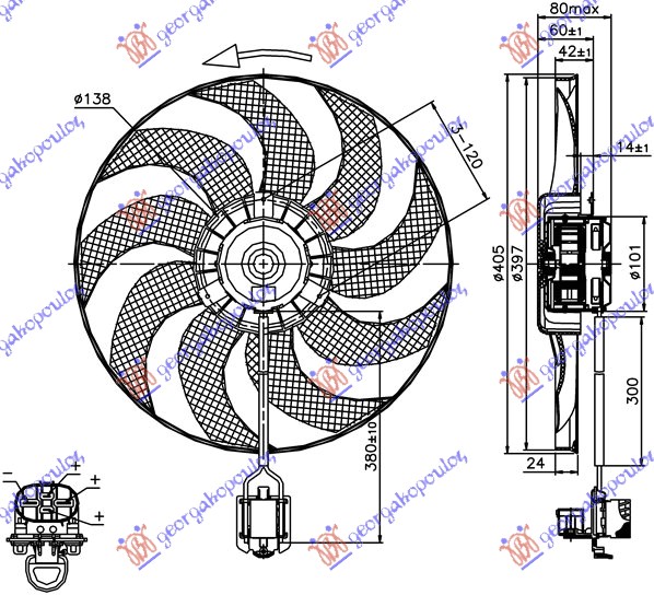 VENTILATOR BENZIN (O)