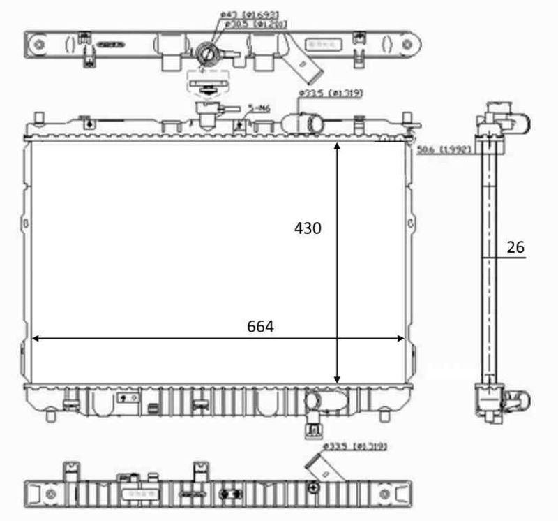 HLADNJAK CRDi (43x67x26)