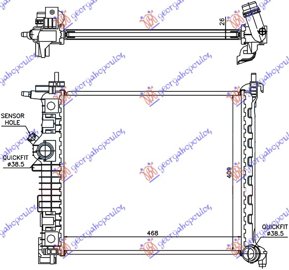 HLAD MOT.1.3-1.7 CDTi (47x42.8) MANUAL