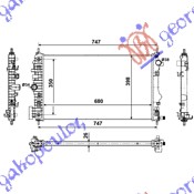 HLAD MOTORA 2.0 TURBO +/-A/C(68x40)AUTOM