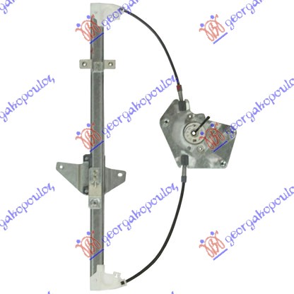 PODIZAC ZADNJEG PROZORA ELEKTRICNI (BEZ MOTORA) - DESNO