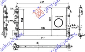 HLAD MOT.2.0CDTi-TTiD +/-A/C(68x40)AUTOM