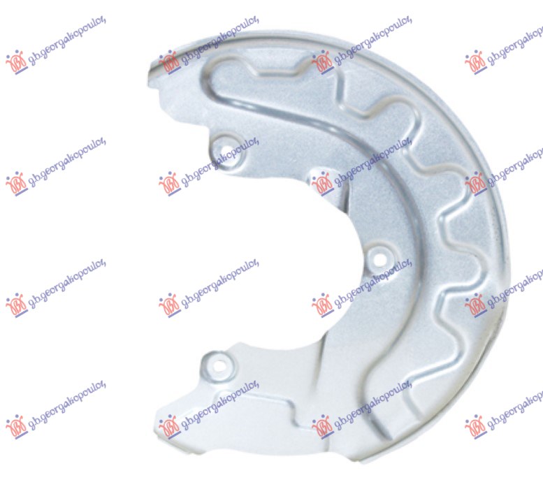 ZASTITA PREDNJEG KOCIONOG DISKA (PRECNIK ZASTITE 280/100mm) (PRECNIK DISKA 256mm - LEVO