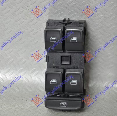 PREKIDAC U PREDNJIM VRATIMA (4 TASTERA) (8 PIN) - LEVO