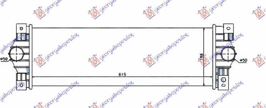 HLAD. INTERC. 2.0 Xdi DIZEL (610x160x30 