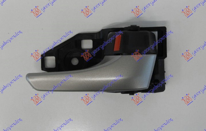 KVAKA PREDNJIH/ZADNJIH VRATA UNUTRASNJA SREBRNA/CRNA - DESNO