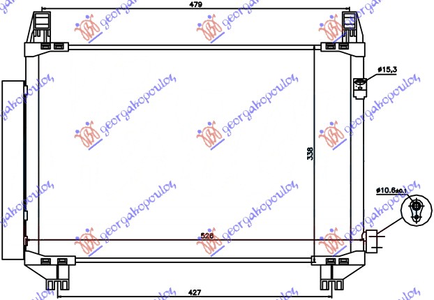 HLAD KLIME DIZEL(50x32)FRANCE TYPE