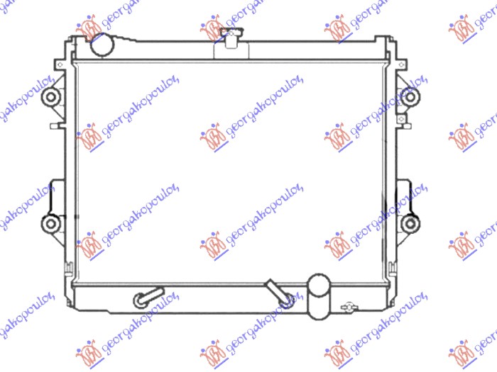 HLADNAK MOTORA 4.7i V8 BENZIN (590x715) 