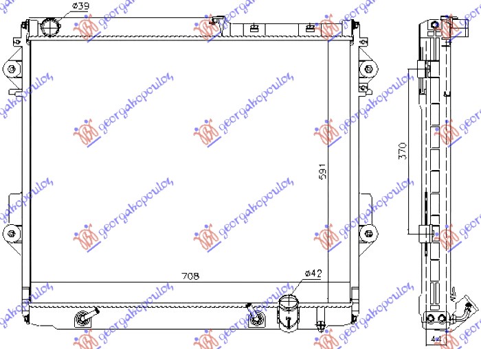 HLADNJAK MOTORA 4.5 TD DIZEL (591x708)  