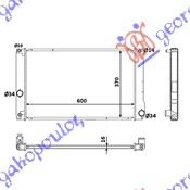 HLAD MOTORA 1.8 HYBRID AUTOMAT(60x35x16)