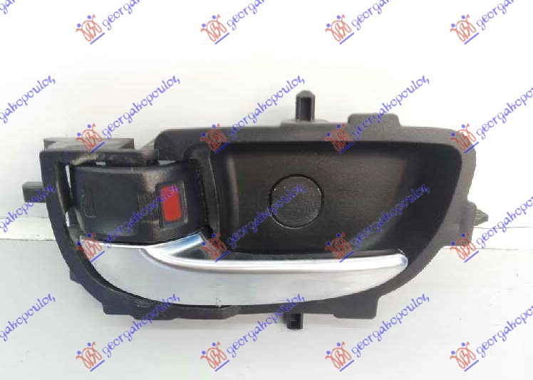 KVAKA PREDNJIH/ZADNJIH UNUTRASNJA HROM/CRNA - LEVO