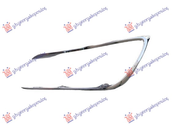 LAJSNA RESETKA PREDNJEG BRANIKA HROM - DESNO