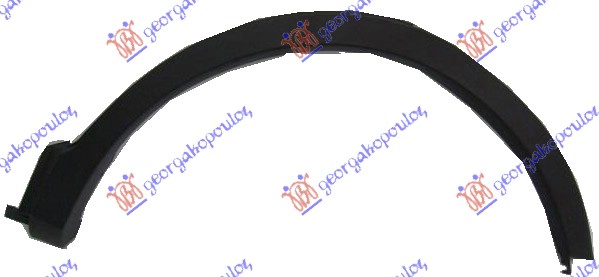 RUB PLASTICNI ZADNJEG BLATOBRANA - LEVO