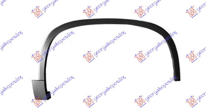 RUB PLASTICNI PREDNJEG BLATOBRANA - DESNO