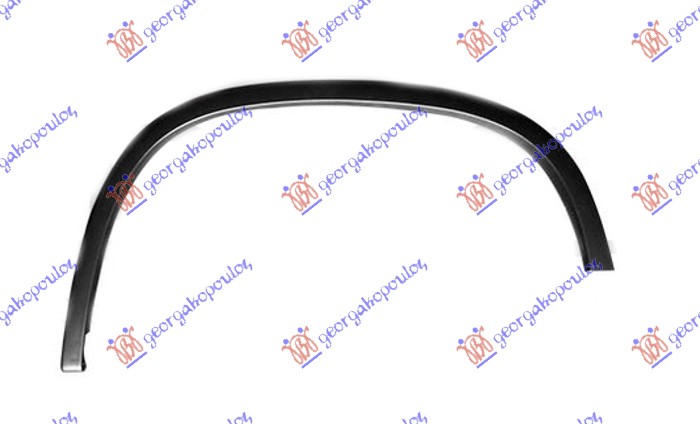 RUB PLASTICNI ZADNJEG BLATOBRANA - LEVO