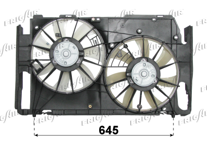 VENTILATOR TOYOTA RAV4 05- 24 BEN KOMPLET DUPLI