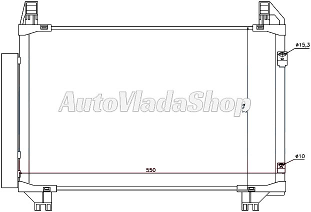 HLADNJAK  KLIME TOYOTA YARIS 06-