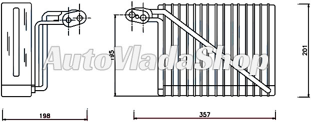 ISPARIVAC KLIME AUDI A4 I  96-00