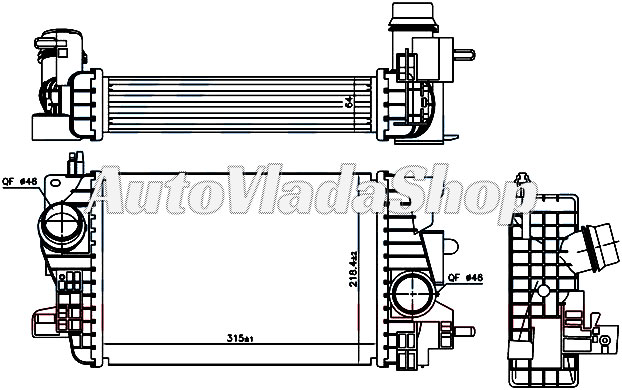 HLADNJAK INTERKULERA 16CDTi -17CDTi