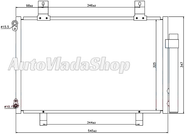 HLADNJAK  KLIME SUZUKI SWIFT 05-